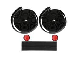 2pcs Cinta de Guidão de Couro Pu Eva Antiderrapante S/MARCA