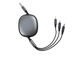 Cabo Usb c 3 em 1 de 100 W e 1,2 M para Micro Usb Tipo c ZYBLSSBB