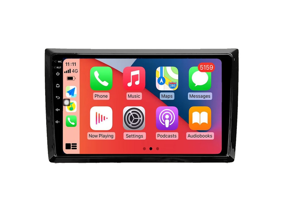 Auto Rádio Carro Bluetooth Autoradio 8GB RAM 128G ROM CarPlay Navegação GPS Ecrã Táctil RoverOne para Volkswagen Beetle A5 2011-2019  