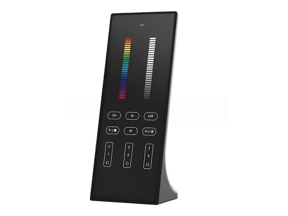 Controle Remoto Vertical Y3 De Brilho Cct Rgb+cct 2.4ghz Para Lâmpadas Led, Fitas De Led E Dimmer De Temperatura De Cor.