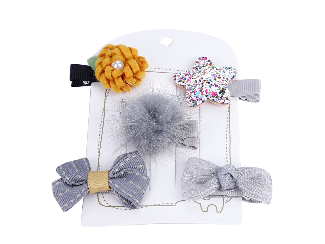 Gravatas De Cabelo Infantil Seguras Acessório Princesa