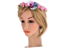 Coroa De Vime Artificial (1 Peça), Tiara Criativa Para Noivas, Acessórios De Festa E Cosplay.