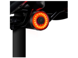 Luz Traseira Bicicleta Inteligente Freio Ipx8 Mtb/capacete Preto Yizhood