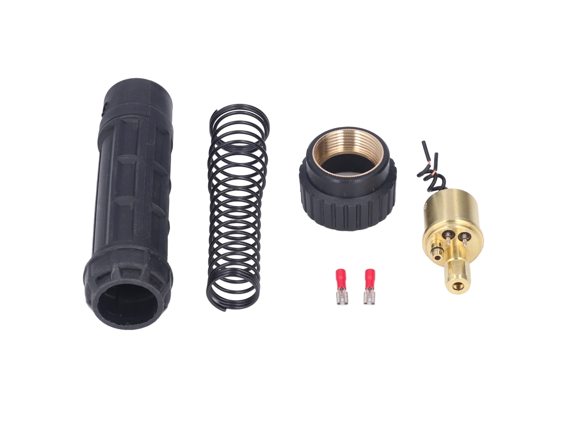 Kit Adaptador De Soplete De Soldadura Resistente À Corrosão Com Carcasa De Nylon Para Soplete Mig Co2 Estilo Europeu
