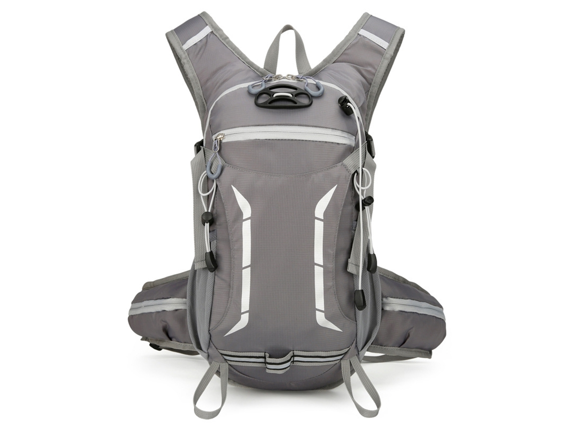 Mochila Para Caminhadas Ao Ar Livre (cinza), Resistente À Água E Respirável.