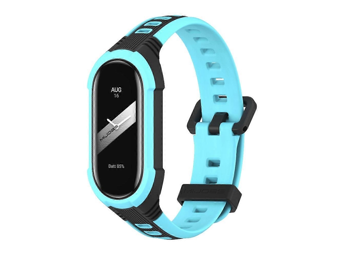 Pulseira De Silicone Mijobs Unibody Bicolor Para Xiaomi Mi Band 8