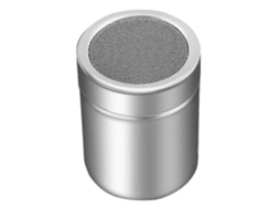 Cuchara de Acero Inoxidable para Cacau, Açúcar Glas e Farinha Ferramenta de Cozinha para Assar e Confeitaria S