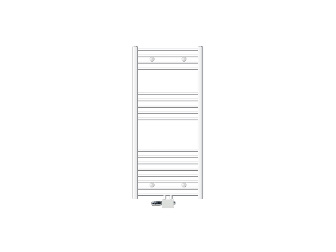 Radiador Banho 600x1200 Mm Branco Direito-Conjunto Universal Luxebath