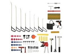 Vidaxl 75 Pcs Conjunto Ferramentas Reparação De Mossas Sem Repintura