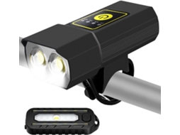 Luzes De Bicicleta Para Pedalar À Noite, Farol Alto Brilhante