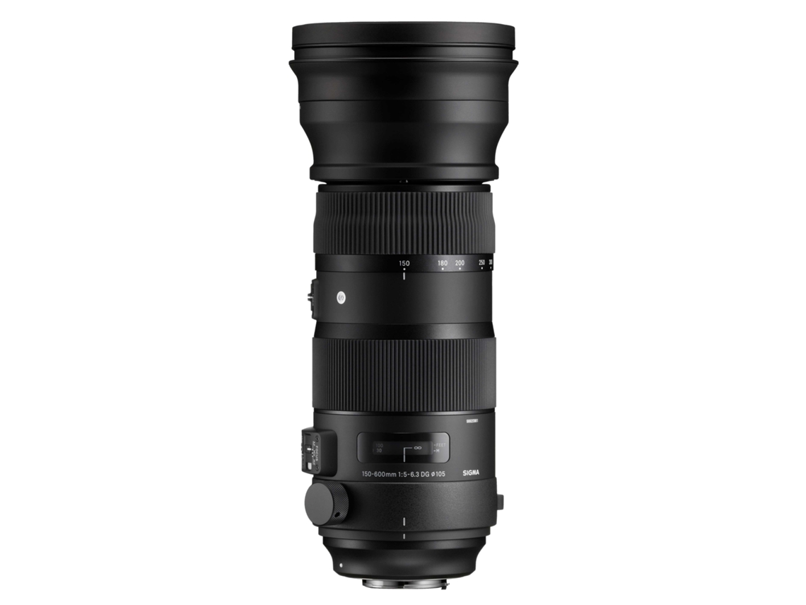 Objetiva SIGMA 150-600MM/5-6.3 (S) DG   (Encaixe: Canon EF - Abertura: f/5-6.3)