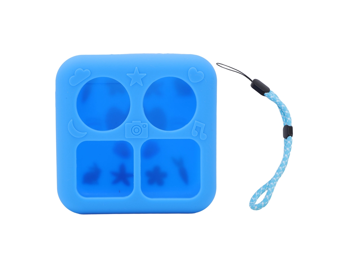 Aetheria capa de Silicone para Reprodutor de Música com Cinta de Mão Resistente a Impactos e Arranhões Azul