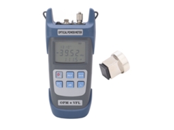 Medidor de Potência Óptica 3 em 1 com Fonte de Luz Vermelha 30km e Teste de Rede Rj45 50 a +26dbm S/MARCA