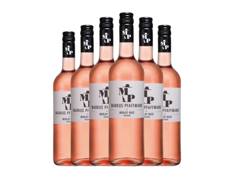 Vinho rosé MARKUS PFAFFMANN MP Rosé Merlot Seco Pfälz (0.75 L - 6 Unidades)