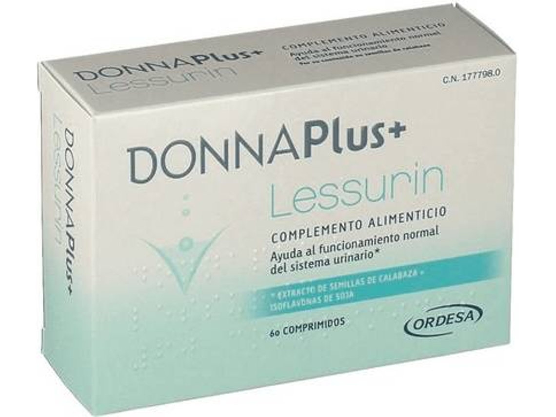 Suplemento Alimentar DONNA PLUS Donnaplus Lessurin (60 comprimidos)