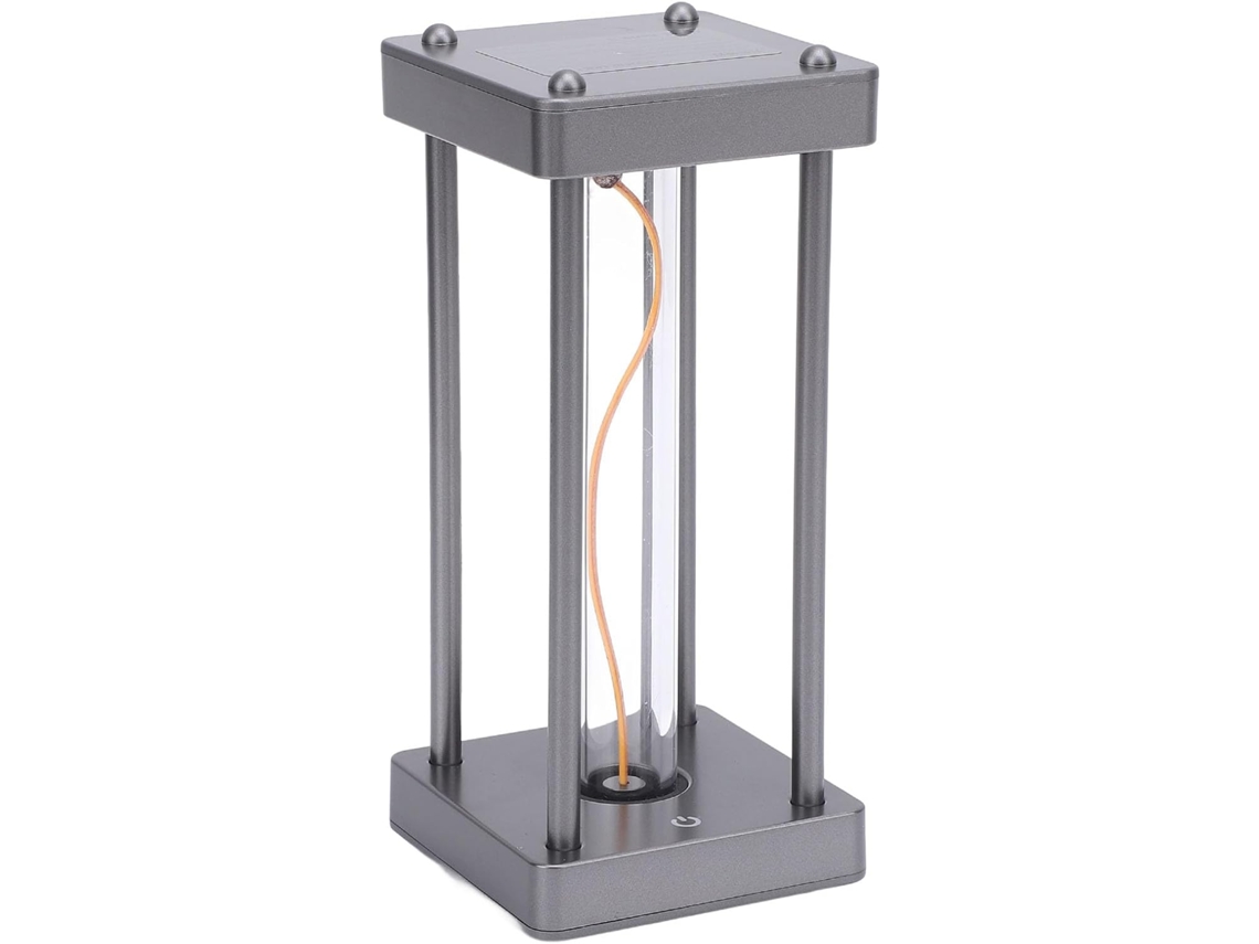 Luminária de mesa Fockety Mood, minimalista e recarregável, com controle por toque e luz noturna de LED para quarto e sala de estar.