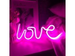 Luz De Neón Led Love Para Decoração De Parede E Mesa Presente De Dia Dos Namorados Quarto Lar