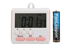 Timer Elétrico Portátil Para Cozinha Casa Salão Tatuagem Relógio Alarme Lembretes Rosa