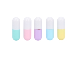 Set De Mini Labios Cápsula 5 Cores Longa Duração Brilho Labial Hidratante Presente Maquiagem