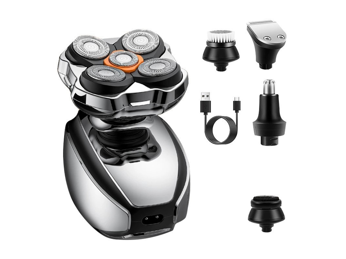 Compatível Aparador e Kit de Barbeador Elétrico Lk 5610, Máquina Universal para Calvície Corte de Cabelo, Modelo Multifuncional STELASPLEN