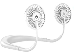 Ventilador Ar Usb Pescoço Mini Portátil para Uso Doméstico e Externo