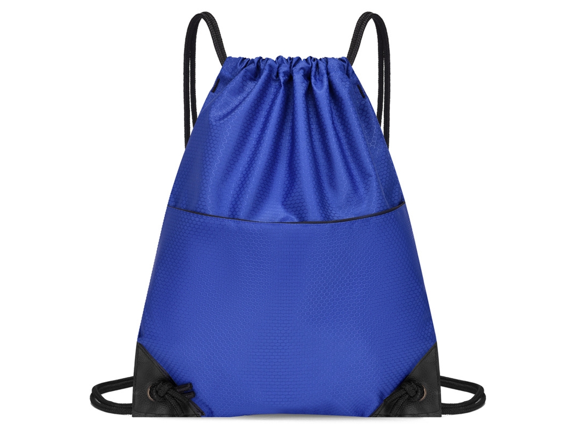 Bolsa De Viagem  Cordão Provad Água Azul*
