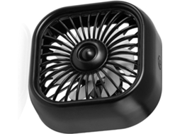Ventilador De Resfriamento Para Carro, Usb Carro Com Luz Colorida E 3