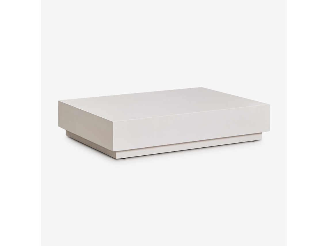 Mesa de Centro Retangular 120x90 Cm em Cimento SKLUM