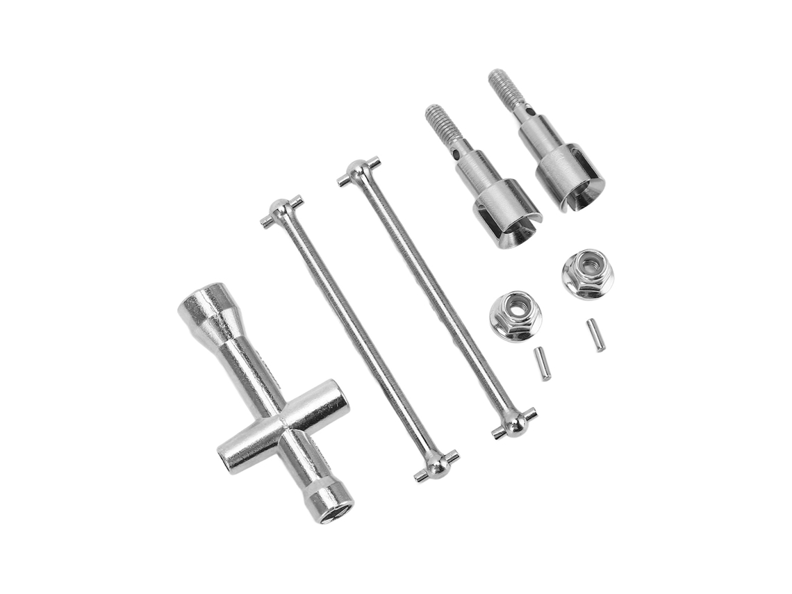 Mali eixo de Transmissão Traseiro de Aço Alta Dureza para Carro Rc 1/16 Scy 16101 16102 16103 16201pro