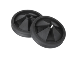 Primerox 2pcs Capa Anti splash Dispensador Lixo Silicone Insinkerator 87mm Diâmetro Externo