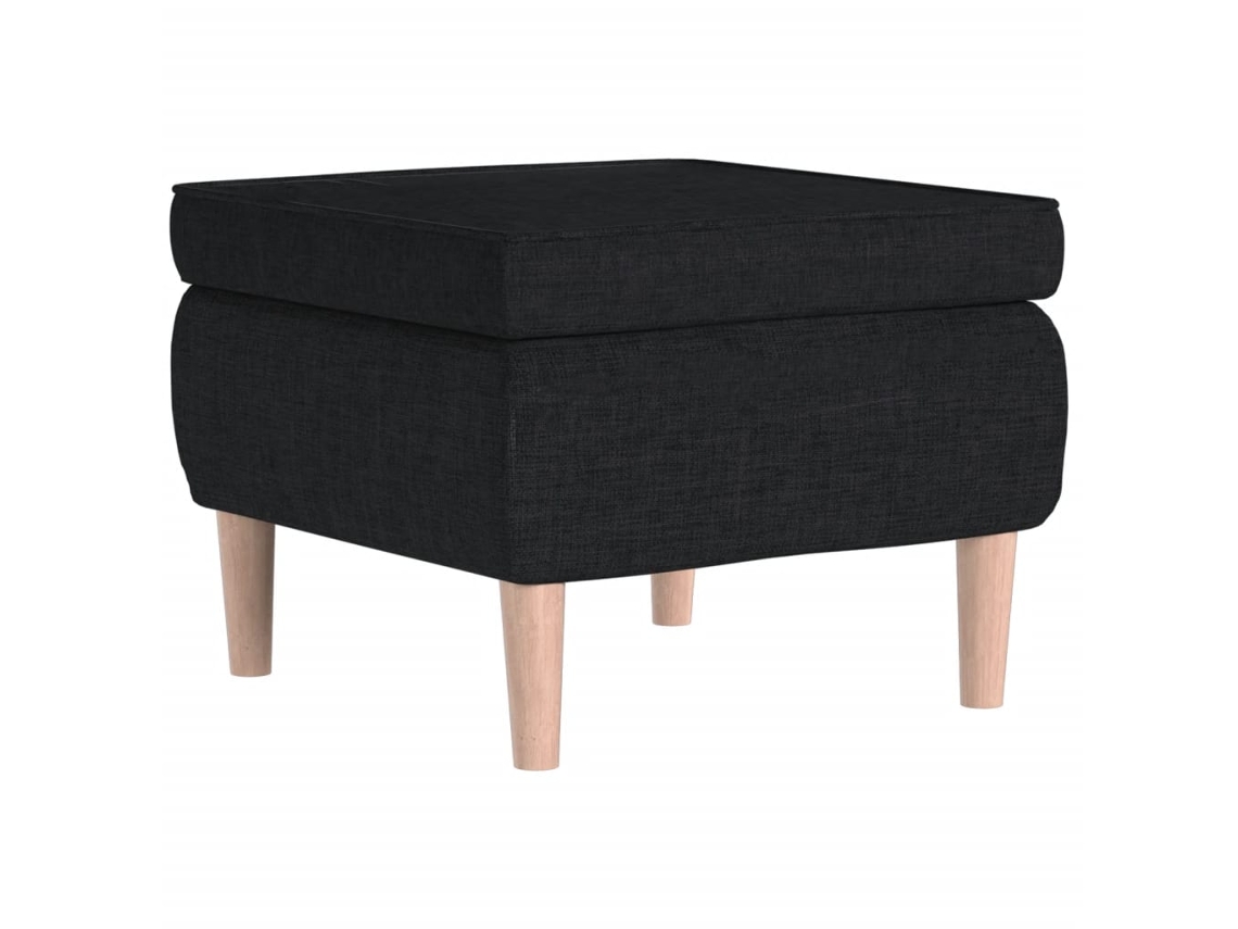 Stool, Stools Vidaxl Preto Tecido (n/a)