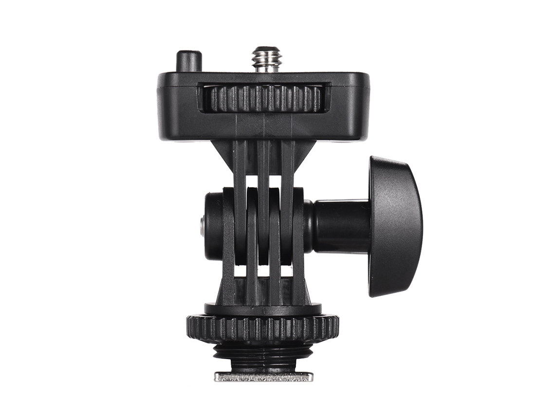 2026 adaptador Zapata Caliente/fría com Parafuso de 1/4 para Monitor Luz Led Montagem Câmera Flexível Ajustável Viltrox