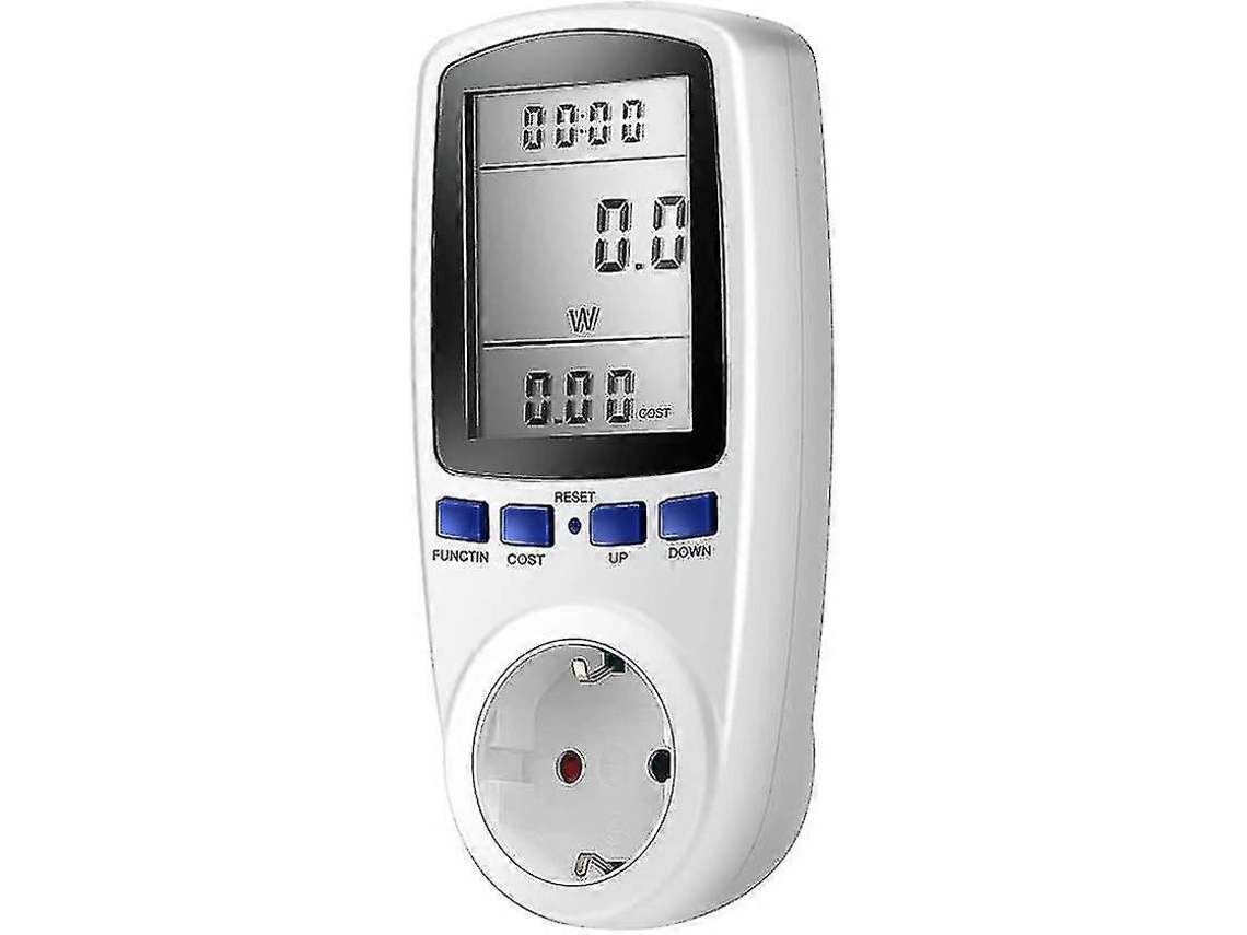 Medidor de eletricidade para tomadas, 3680 W Brilvibera