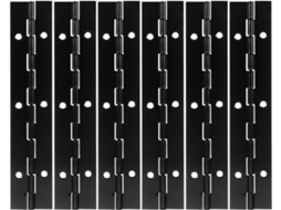 Orfofe Conjunto De 6 Dobradiças Ferro Reforçado Para Piano, Com Alta Capacidade De Carga E Fácil Instalação Para