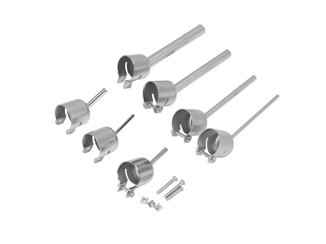Bocal De Pistola De Ar Quente De Aço Universal 7pcs 850 10x10/8x8/5x5/4x4/3x3mm
