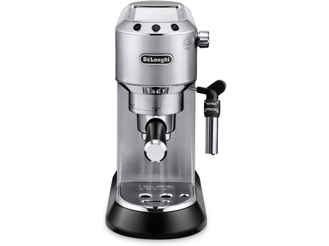 Máquina de Café Manual DELONGHI Dédica EC685.M (Outlet Grade A - 15 bar - Café moído e pastilhas)