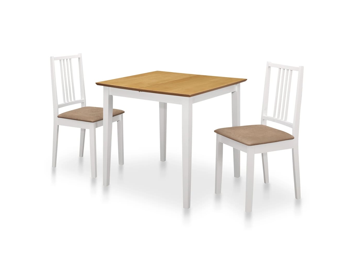 Dining Set, Dining Sets Vidaxl Branco Madeira