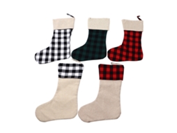 Meia de Natal Decorativa 5pcs para Árvore Chiminea Escadas
