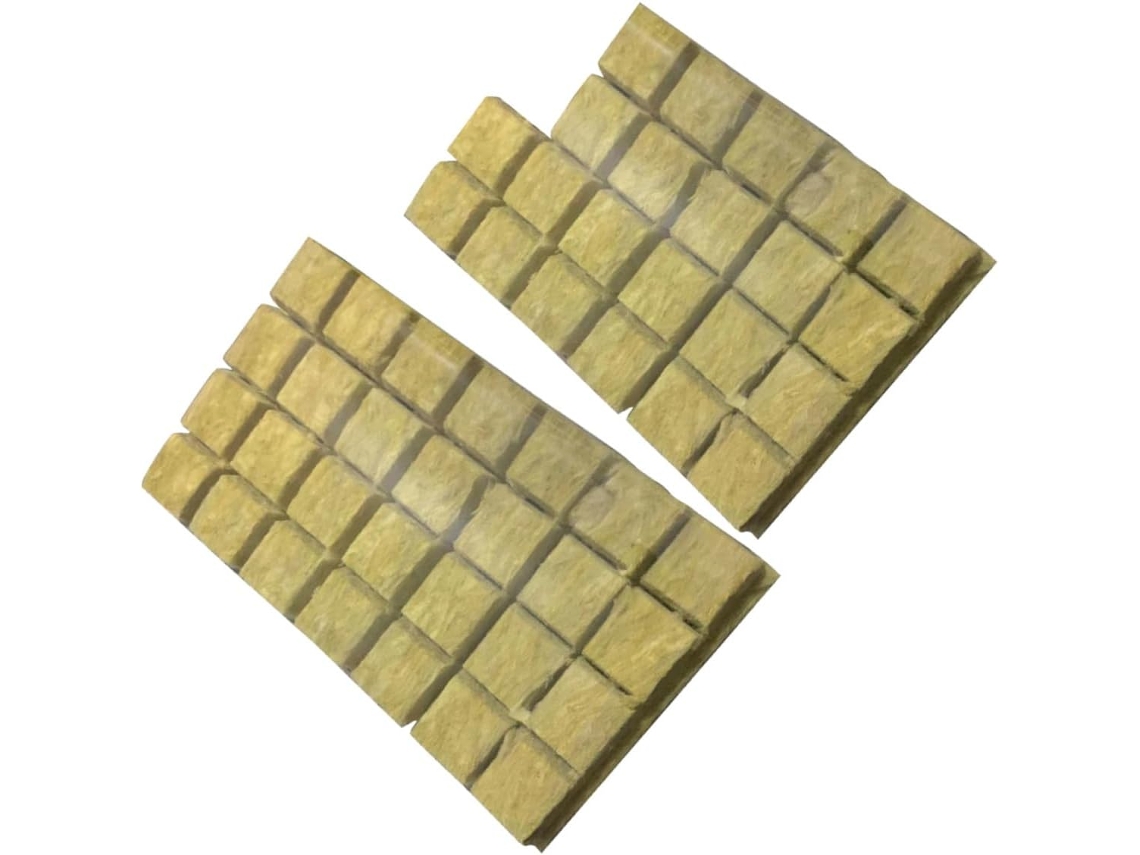 Inoomp 100 Cubos de Lã de Rocha para Cultivo de Estacas, Sem Solo, Jardim Interno: Crescimento Vigoroso e Fácil CHABERLU