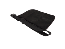 Bolsa esportiva portátil com alça de malha para guardar bolas.