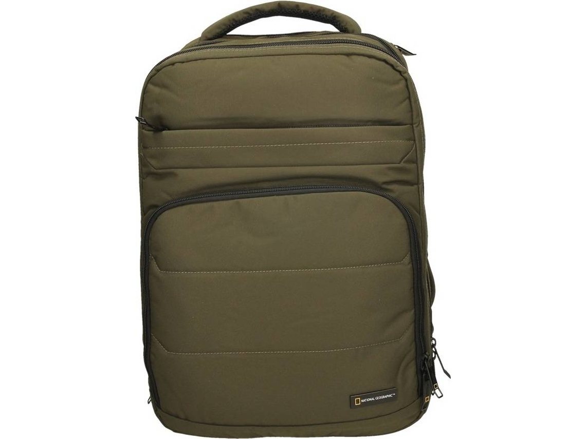 Mochila NATIONAL GEOGRAPHIC N00710.11 (Verde - Náilon - 31x15x43 cm)