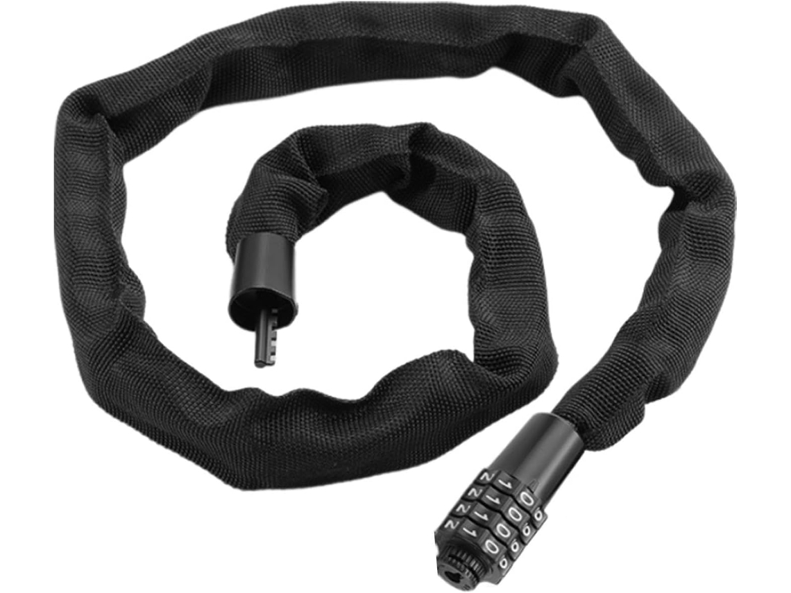 Cadeado De Combinação Para Bicicletas - Robusto 1,5 M Comprimento