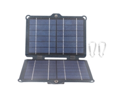 Painel Solar Usb 20 W e 5 V, Carregador Solar Dobrável para Uso Externo com Carregador Usb Camping, Trailers, Barcos, Smartphones, Laptops BRILVIBERA