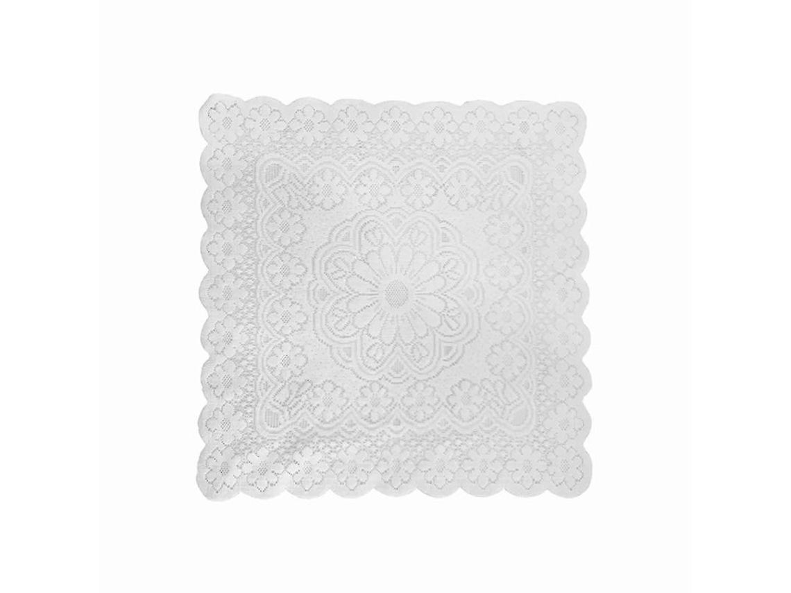 2026 mantel de Encaje de Crochet Cuadrado 100% Algodón para Bodas Y Cenas Con Diseño Elegante Y Resistente a Manchas