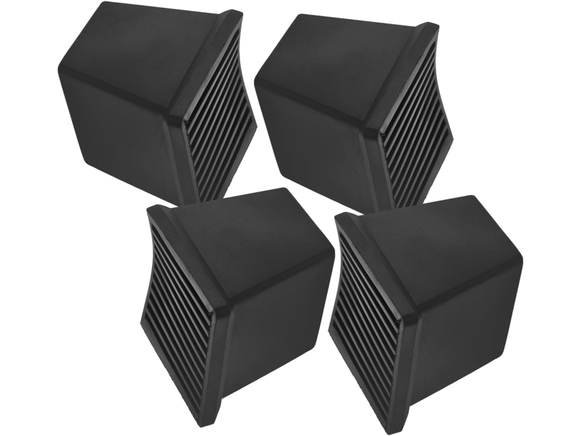 Villcase Conjunto De 4-protetores Piso Para Pés Cadeiras Capas Antiderrapantes Móveis Duráveis E Fáceis Instalar Reduzem