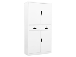 Office Cabinet, Office Cabinets Vidaxl Branco Aço (n/a)