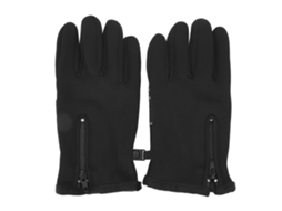 Luvas de Ciclismo de Inverno com Forro de Couro Macio Impermeáveis Tática Quentes L S/MARCA