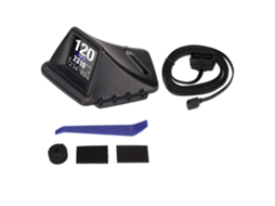 Aetheria hud Display Veículo Multifuncional Modo Duplo Obd Gps 4 Alarmes Gauge Carro