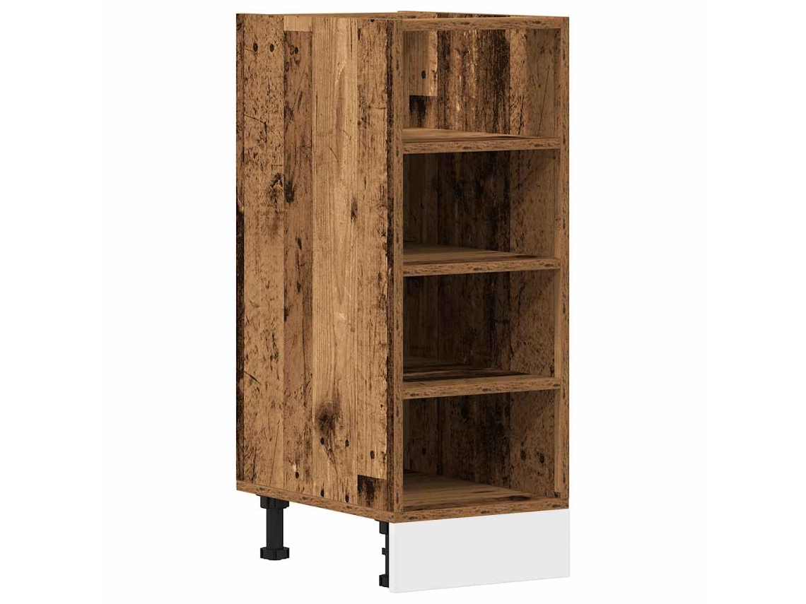 Bottom Cabinet, Bottom Cabinets Vidaxl Marrom Madeira Processada (n/a)