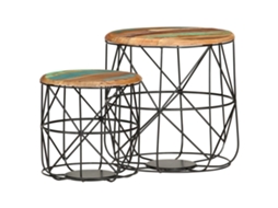 Coffee Table, Coffee Table Vidaxl Multicolor Madeira (n/a)
